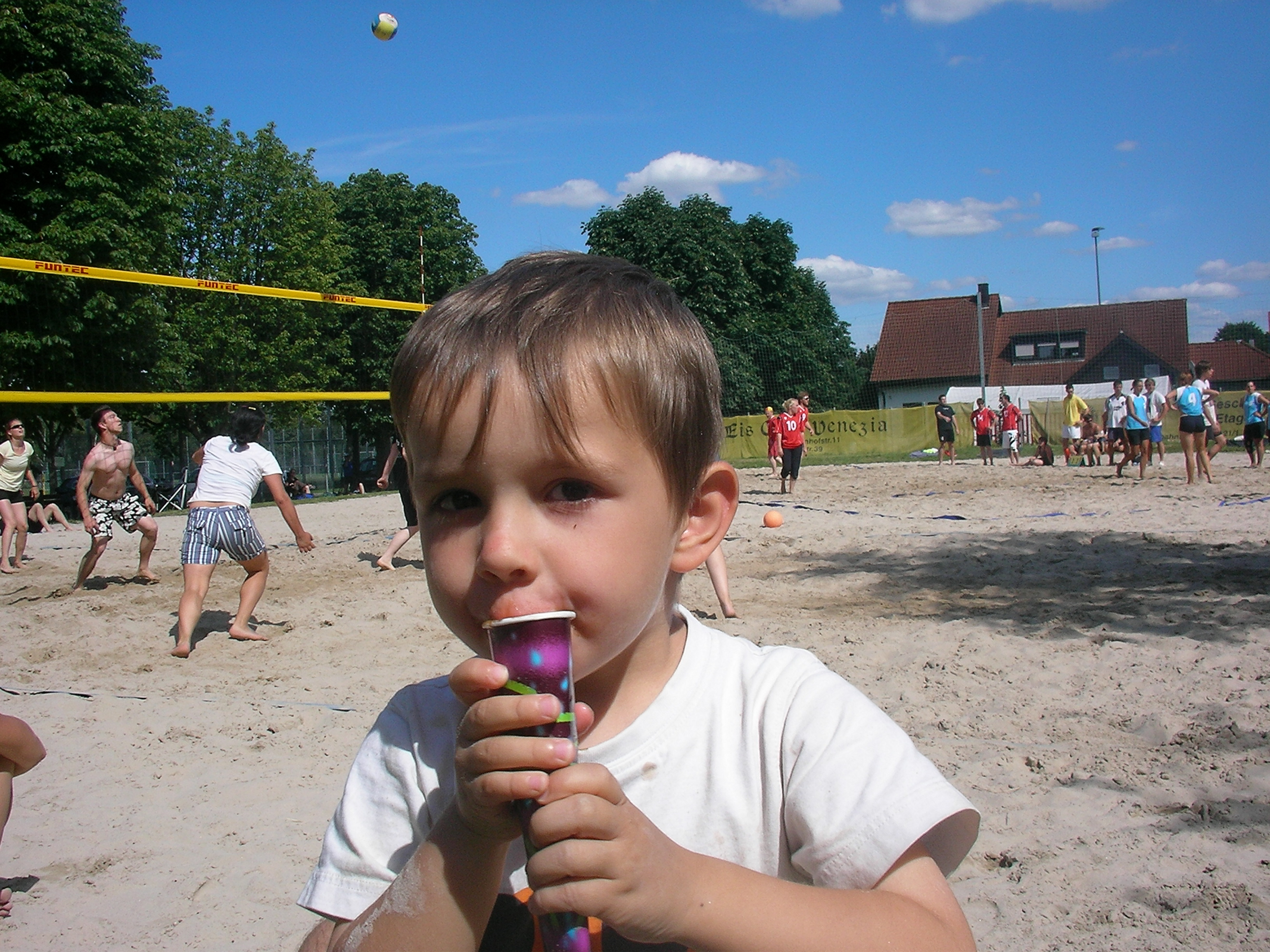 Kinder Beach Fest sv salamander kornwestheim volleyball