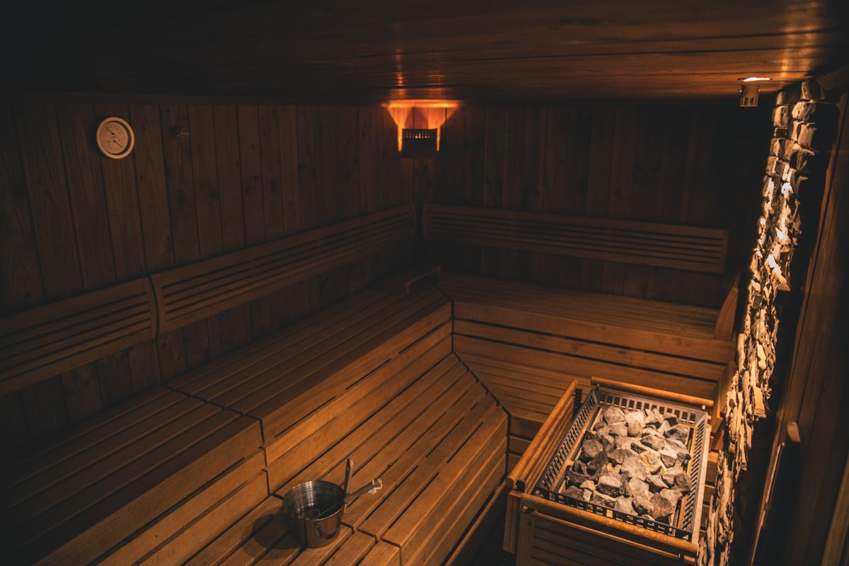 Sauna und Wellness in Kornwestheim: Saunabereich von innen