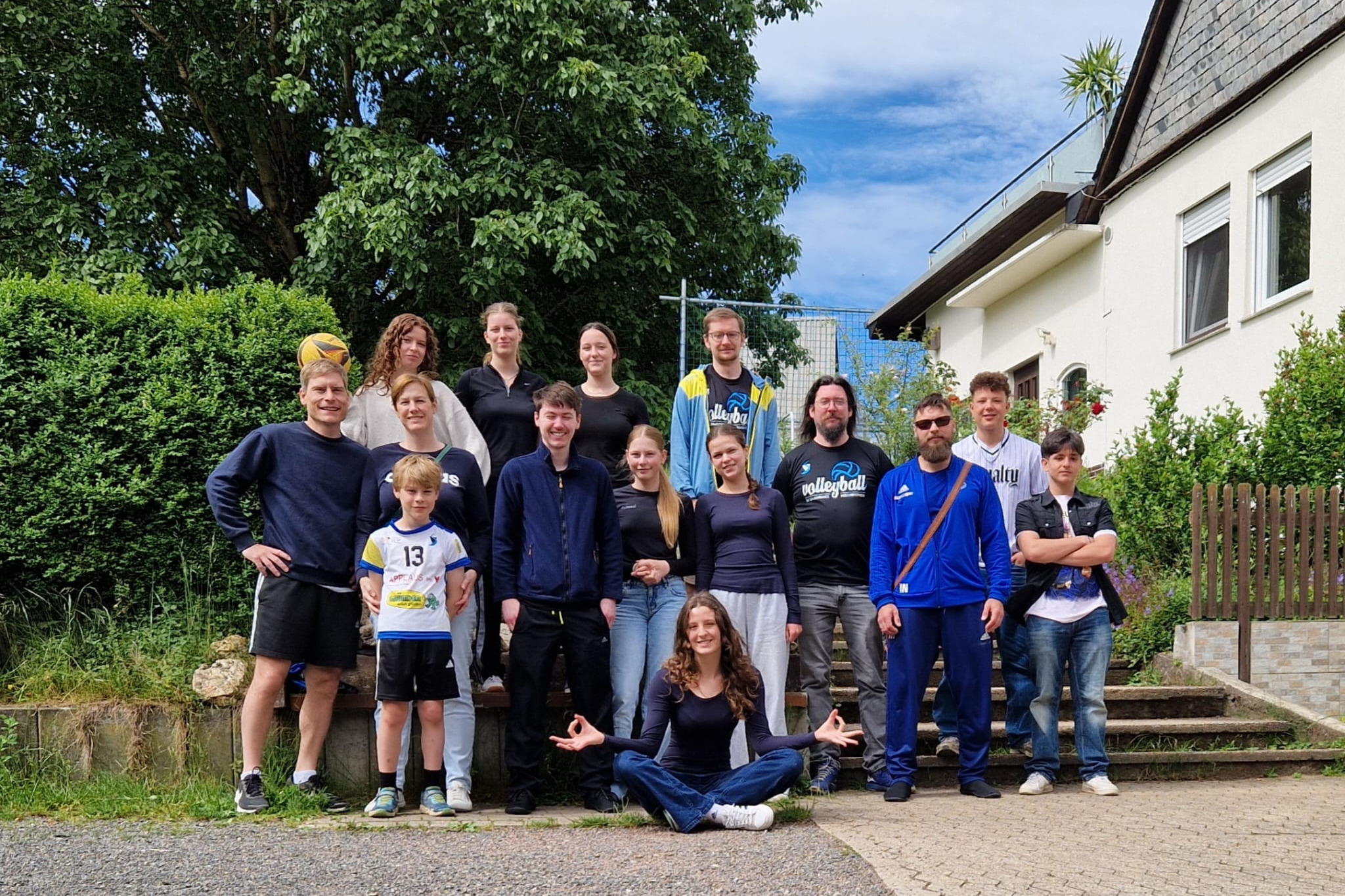 2026Rheinbollen Gruppenfoto SV Kornwestheim Volleyball